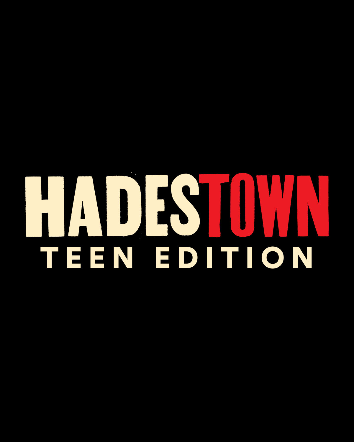 Hadestown Teen Edition production artwork
